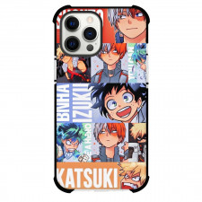 My Hero Academia Case For iPhone Samsung Galaxy Pixel OnePlus Vivo Xiaomi Asus Sony Motorola Nokia - Deku Shouto Kacchan Minimalist Collage