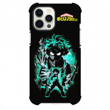 My Hero Academia Izuku Midoriya Phone Case For iPhone Samsung Galaxy Pixel OnePlus Vivo Xiaomi Asus Sony Motorola Nokia - Izuku Midoriya Attack Mode Illustration