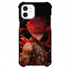 Naruto Phone Gaara Case For iPhone And Samsung Galaxy Devices - Gaara Side Portrait Black Background