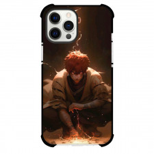 Naruto Phone Gaara Case For iPhone And Samsung Galaxy Devices - Gaara Sitting Illustration