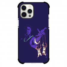 NBA Anthony Edwards Phone Case For iPhone Samsung Galaxy Pixel OnePlus Vivo Xiaomi Asus Sony Motorola Nokia - Anthony Edwards Purple Illustration Art By Jack Perkins Poster
