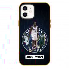 NBA Anthony Edwards Phone Case For iPhone Samsung Galaxy Pixel OnePlus Vivo Xiaomi Asus Sony Motorola Nokia - Anthony Edwards Shouting On Minnesota Timberwolves Logo Poster