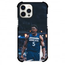 NBA Anthony Edwards Phone Case For iPhone Samsung Galaxy Pixel OnePlus Vivo Xiaomi Asus Sony Motorola Nokia - Anthony Edwards Minnesota Timberwolves Shouting Poster