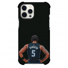 NBA Paolo Banchero Phone Case For iPhone Samsung Galaxy Pixel OnePlus Vivo Xiaomi Asus Sony Motorola Nokia - Paolo Banchero Back Portrait Jersey In Black Background