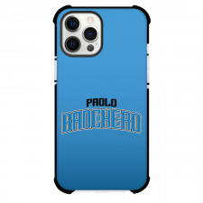 NBA Paolo Banchero Phone Case For iPhone Samsung Galaxy Pixel OnePlus Vivo Xiaomi Asus Sony Motorola Nokia - Paolo Banchero Wordmark Logo In Bue Background