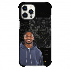 Bronny James Jr Case For iPhone Samsung Galaxy Pixel OnePlus Vivo Xiaomi Asus Sony Motorola Nokia - Hoodie Draft Card Background