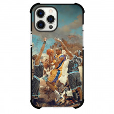 NBA Phone Case For iPhone Samsung Galaxy Pixel OnePlus Vivo Xiaomi Asus Sony Motorola Nokia - Kobe Bryant And Stevenson Block Layup