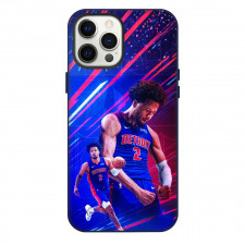 NBA Cade Cunningham Phone Case For iPhone Samsung Galaxy Pixel OnePlus Vivo Xiaomi Asus Sony Motorola Nokia - Cade Cunningham Fierce Dribble Portrait Poster