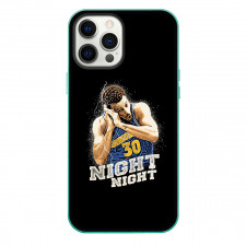 NBA Stephen Curry Phone Case For iPhone Samsung Galaxy Pixel OnePlus Vivo Xiaomi Asus Sony Motorola Nokia - Stephen Curry Golden State Warriors 30 Night Night Poster