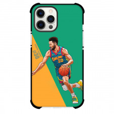 NBA Stephen Curry Phone Case For iPhone Samsung Galaxy Pixel OnePlus Vivo Xiaomi Asus Sony Motorola Nokia - Stephen Curry Dribble Portrait Illustration