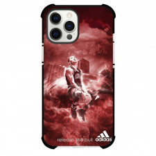 NBA Derrick Rose Phone Case For iPhone Samsung Galaxy Pixel OnePlus Vivo Xiaomi Asus Sony Motorola Nokia - Derrick Rose Release The Bull Storm Poster