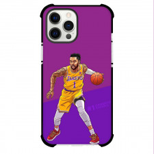NBA D'Angelo Russell Phone Case For iPhone Samsung Galaxy Pixel OnePlus Vivo Xiaomi Asus Sony Motorola Nokia - D'Angelo Russell Dribble Portrait Illustration