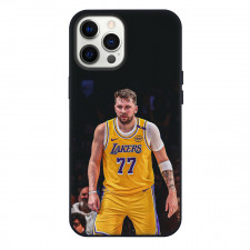 NBA Luka Doncic Phone Case For iPhone Samsung Galaxy Pixel OnePlus Vivo Xiaomi Asus Sony Motorola Nokia - Luka Doncic Fierce Game Portrait