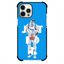 NBA Luka Doncic Phone Case For iPhone Samsung Galaxy Pixel OnePlus Vivo Xiaomi Asus Sony Motorola Nokia - Luka Doncic Gray Portrait Nike Poster