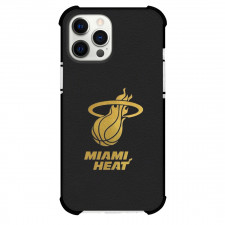 NBA Miami Heat Phone Case For iPhone Samsung Galaxy Pixel OnePlus Vivo Xiaomi Asus Sony Motorola Nokia - Miami Heat Gold Logo