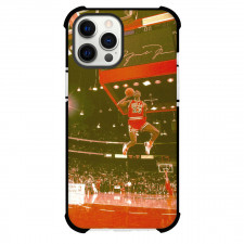 NBA Michael Jordan Phone Case For iPhone Samsung Galaxy Pixel OnePlus Vivo Xiaomi Asus Sony Motorola Nokia - Michael Jordan Dunk Court Retro Portrait