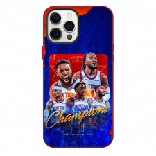 NBA New York Knicks Champions Phone Case For iPhone Samsung Galaxy Pixel OnePlus Vivo Xiaomi Asus Sony Motorola Nokia - New York Knicks NBA Finals Champions Skyline Team Poster