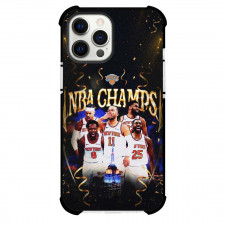 NBA New York Knicks Champions Phone Case For iPhone Samsung Galaxy Pixel OnePlus Vivo Xiaomi Asus Sony Motorola Nokia - New York Knicks Gold Confetti Championship Celebration Poster