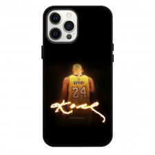 NBA Kobe Bryant Phone Case For iPhone Samsung Galaxy Pixel OnePlus Vivo Xiaomi Asus Sony Motorola Nokia - Kobe Bryant Back Jersey Glowing Portrait