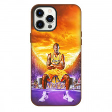 NBA Kobe Bryant Phone Case For iPhone Samsung Galaxy Pixel OnePlus Vivo Xiaomi Asus Sony Motorola Nokia - Kobe Bryant Fierce Sitting Portrait Poster