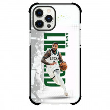 NBA Damian Lillard Phone Case For iPhone Samsung Galaxy Pixel OnePlus Vivo Xiaomi Asus Sony Motorola Nokia - Damian Lillard Dribble Portrait Name Poster