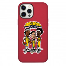 NBA Indiana Pacers Phone Case For iPhone Samsung Galaxy Pixel OnePlus Vivo Xiaomi Asus Sony Motorola Nokia - Indiana Pacers Playoff Cartoons Art Sticker