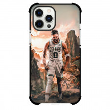 NBA Jayson Tatum Phone Case For iPhone Samsung Galaxy Pixel OnePlus Vivo Xiaomi Asus Sony Motorola Nokia - Jayson Tatum Shout Portrait In Nature Background