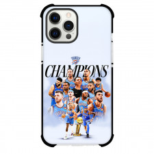 NBA Oklahoma City Thunder Phone Case For iPhone Samsung Galaxy Pixel OnePlus Vivo Xiaomi Asus Sony Motorola Nokia - Oklahoma City Thunder Team 2025 Champions with White Background Phone Case