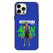 NBA Victor Wembanyama Phone Case For iPhone Samsung Galaxy Pixel OnePlus Vivo Xiaomi Asus Sony Motorola Nokia - Victor Wembanyama Fierce Alien Portrait Poster Cartoon Art