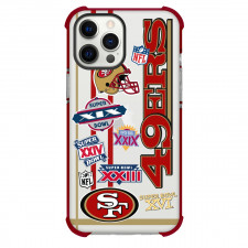 NFL San Francisco 49ers Phone Case For iPhone Samsung Galaxy Pixel OnePlus Vivo Xiaomi Asus Sony Motorola Nokia - San Francisco 49ers Super Bowl Championship Mania Collage Logo