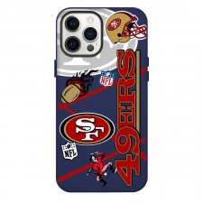 NFL San Francisco 49ers Phone Case For iPhone Samsung Galaxy Pixel OnePlus Vivo Xiaomi Asus Sony Motorola Nokia - San Francisco 49ers Mania Collage Logo