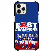 NFL Buffalo Bills Phone Case For iPhone Samsung Galaxy Pixel OnePlus Vivo Xiaomi Asus Sony Motorola Nokia - Bills East Champions 2023 Group Photo On Red And Blue Background