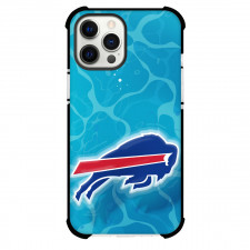 NFL Buffalo Bills Phone Case For iPhone Samsung Galaxy Pixel OnePlus Vivo Xiaomi Asus Sony Motorola Nokia - Bills Logo In Ocean Blue Background