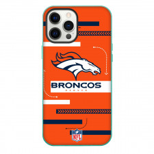 NFL Denver Broncos Phone Case For iPhone Samsung Galaxy Pixel OnePlus Vivo Xiaomi Asus Sony Motorola Nokia - Denver Broncos Emblem Logo On Orange Background