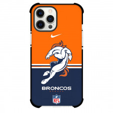 NFL Denver Broncos Phone Case For iPhone Samsung Galaxy Pixel OnePlus Vivo Xiaomi Asus Sony Motorola Nokia - Denver Broncos Fan Art Logo On Orange Blue Background
