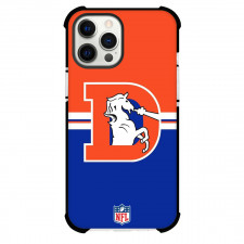 NFL Denver Broncos Phone Case For iPhone Samsung Galaxy Pixel OnePlus Vivo Xiaomi Asus Sony Motorola Nokia - Denver Broncos Logo Symbol On Blue And Orange Background