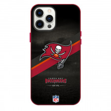 NFL Tampa Bay Buccaneers Phone Case For iPhone Samsung Galaxy Pixel OnePlus Vivo Xiaomi Asus Sony Motorola Nokia - Tampa Bay Buccaneers Flag Of Stripe Dark Background