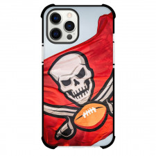 NFL Tampa Bay Buccaneers Phone Case For iPhone Samsung Galaxy Pixel OnePlus Vivo Xiaomi Asus Sony Motorola Nokia - Buccaneers Logo On Red Flag