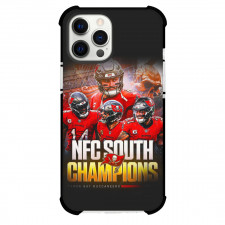NFL Tampa Bay Buccaneers Phone Case For iPhone Samsung Galaxy Pixel OnePlus Vivo Xiaomi Asus Sony Motorola Nokia - Buccaneers Players With Skull And Text NFC South Champions