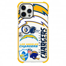 NFL Los Angeles Chargers Phone Case For iPhone Samsung Galaxy Pixel OnePlus Vivo Xiaomi Asus Sony Motorola Nokia - Los Angeles Chargers Mania Collage Logo