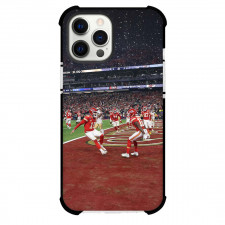 NFL Kansas City Chiefs Phone Case For iPhone Samsung Galaxy Pixel OnePlus Vivo Xiaomi Asus Sony Motorola Nokia - Kansas City Chiefs Celebrates With Patrick Mahomes Poster