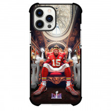 NFL Kansas City Chiefs Phone Case For iPhone Samsung Galaxy Pixel OnePlus Vivo Xiaomi Asus Sony Motorola Nokia - Kansas City Chiefs King Patrick Sitting On Throne Poster