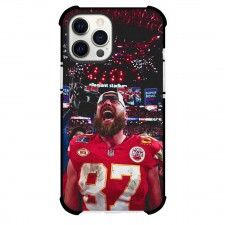 NFL Kansas City Chiefs Phone Case For iPhone Samsung Galaxy Pixel OnePlus Vivo Xiaomi Asus Sony Motorola Nokia - Kansas City Chiefs Travis Kelce Winning Celebration Poster