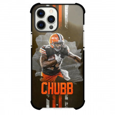 NFL Nick Chubb Phone Case For iPhone Samsung Galaxy Pixel OnePlus Vivo Xiaomi Asus Sony Motorola Nokia - Nick Chubb Cleveland Browns Running With The Ball