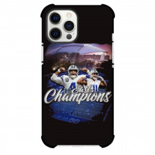 NFL Dallas Cowboys Phone Case For iPhone Samsung Galaxy Pixel OnePlus Vivo Xiaomi Asus Sony Motorola Nokia - Cowboys Players With Text East Champs On Stadium Background