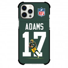 NFL Davante Adams Phone Case For iPhone Samsung Galaxy Pixel OnePlus Vivo Xiaomi Asus Sony Motorola Nokia - Davante Adams 17 Green Bay Packers Rushing Play On Jersey