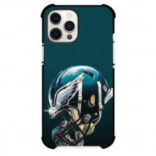 NFL Philadelphia Eagles Phone Case For iPhone Samsung Galaxy Pixel OnePlus Vivo Xiaomi Asus Sony Motorola Nokia - Eagles Holding Helmet In Hand On Green Background