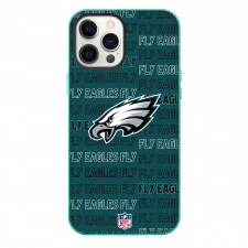 NFL Philadelphia Eagles Phone Case For iPhone Samsung Galaxy Pixel OnePlus Vivo Xiaomi Asus Sony Motorola Nokia - Philadelphia Eagles Logo On WordArt Background