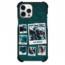NFL Philadelphia Eagles Phone Case For iPhone Samsung Galaxy Pixel OnePlus Vivo Xiaomi Asus Sony Motorola Nokia - Eagles Polaroid Collage On Green Background