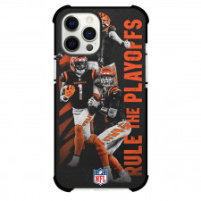 NFL Joe Burrow Phone Case For iPhone Samsung Galaxy Pixel OnePlus Vivo Xiaomi Asus Sony Motorola Nokia - Joe Burrow Cincinnati Bengals Rule The Playoffs Poster